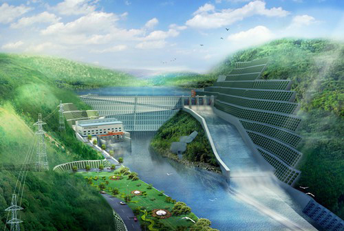 加格达奇老挝南塔河1号水电站项目